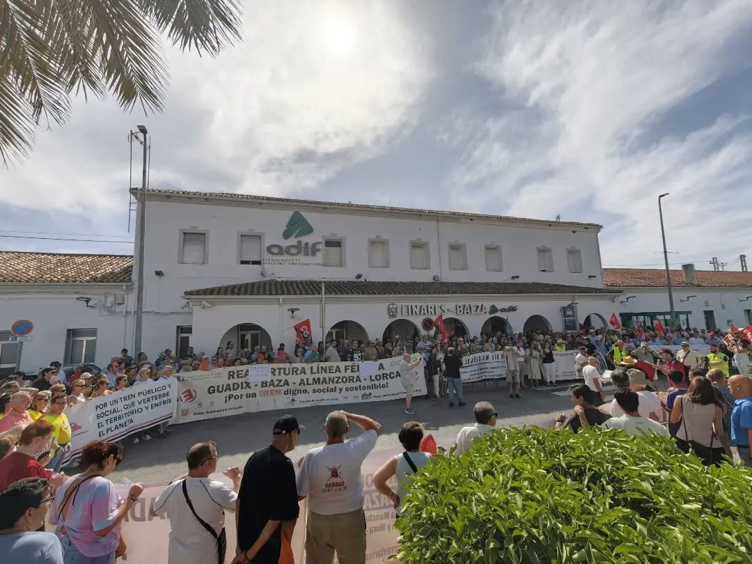 Linares-Baeza alza la voz por el tren en vísperas del corte ferroviario
