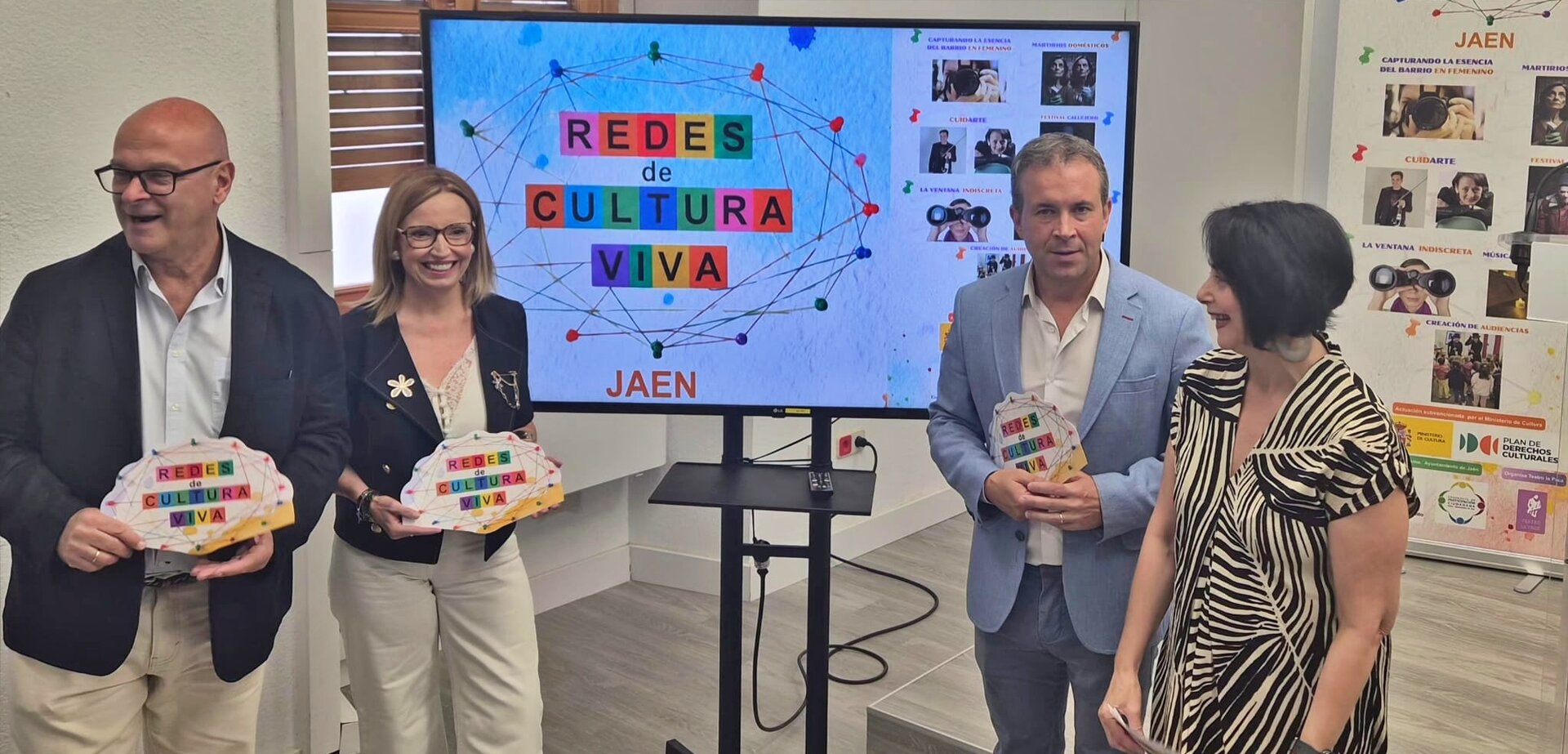 Redes de Cultura Viva lleva la creación artística a los barrios de Jaén