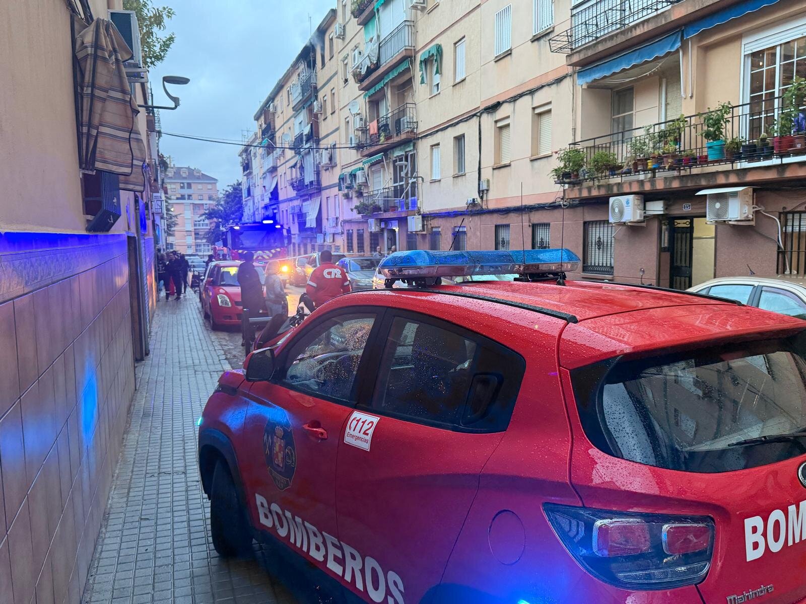 Fallece el hombre rescatado del incendio de una vivienda en La Glorieta 
