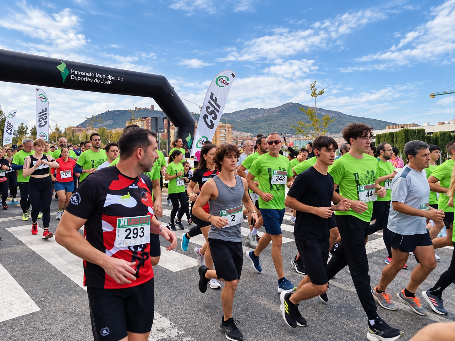 La carrera de CSIF por la igualdad suma ya un centenar de inscripciones en Jaén