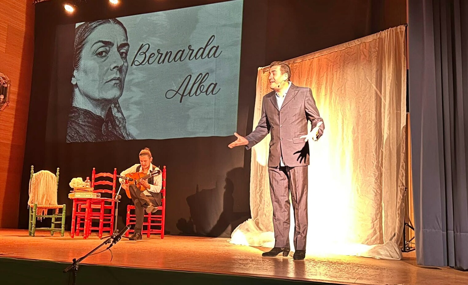 La palabra de Lorca y el flamenco se encuentran en Sabiote
