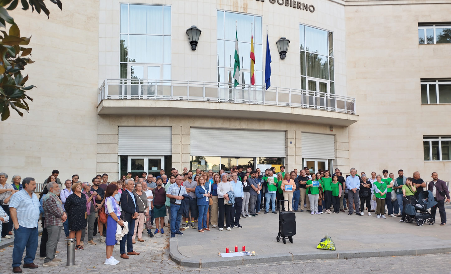 Jaén alza la voz por una vivienda digna en memoria de Maricarmen