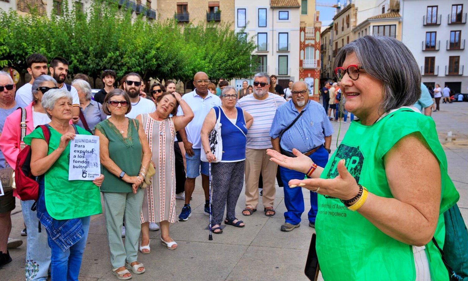 La PAH pide una alternativa habitacional para una familia de Jaén con dos hijos ante su desalojo