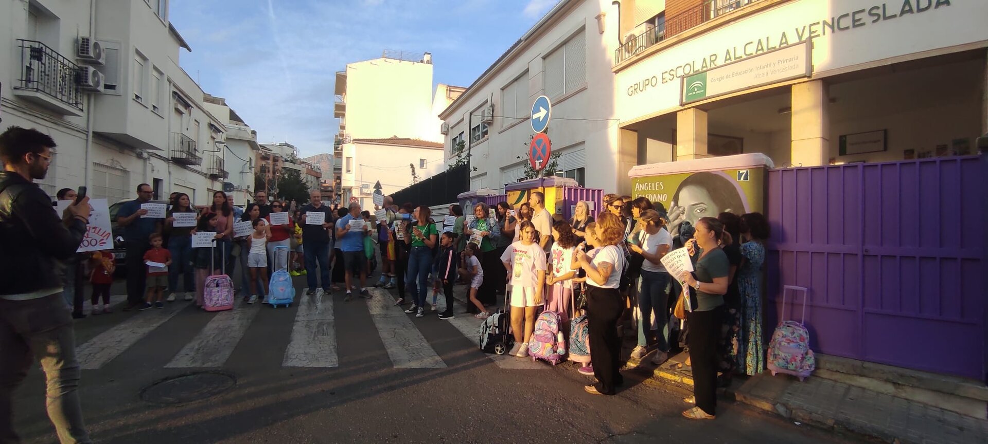 Padres del Alcalá Venceslada denuncian la falta de personal 