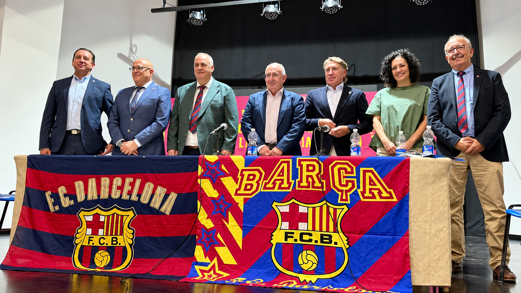 Quesada reúne a las peñas barcelonistas de Jaén con Esteban Vigo 