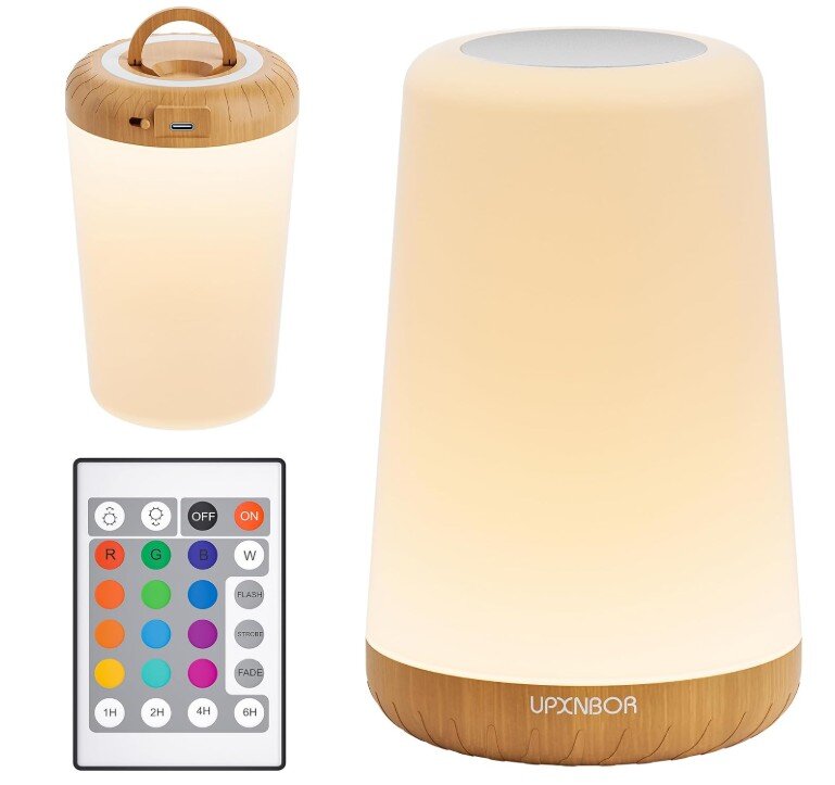 Lámpara de Mesita de Noche LED Táctil UPXNBOR: ofertas y opiniones de usuarios