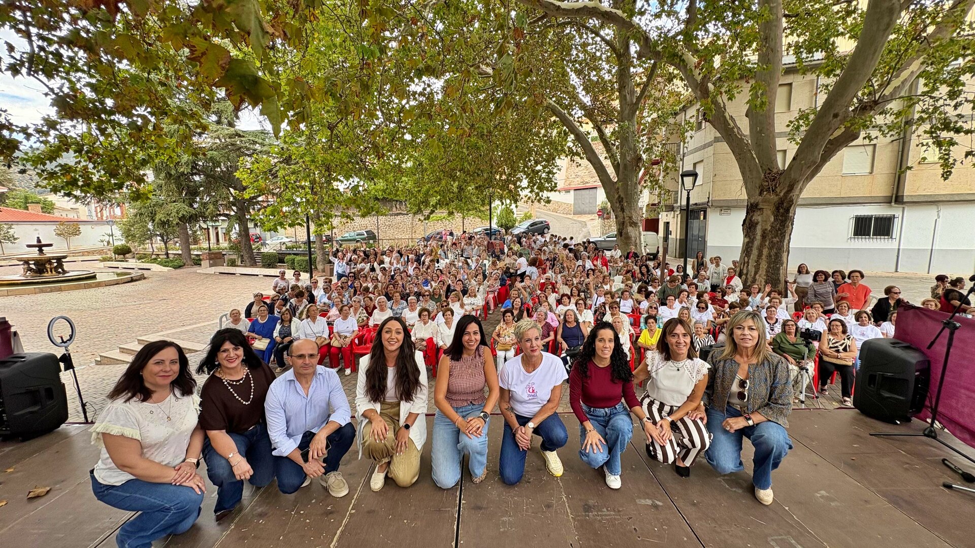 Cerca de 350 mujeres reivindican el valor de los cuidados desde Valdepeñas de Jaén