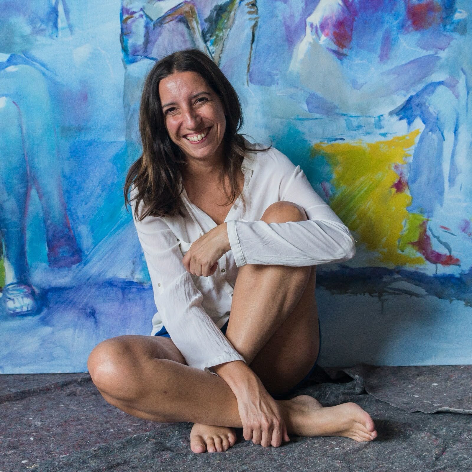  "Espero que la gente salga de mi exposición con una sensación de bienestar"